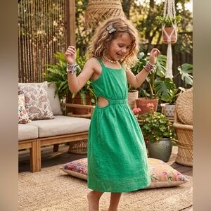 ZARA | Linen Girls Dress